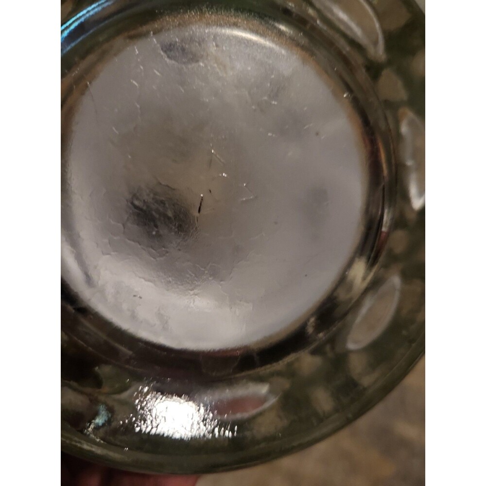 Vintage 1964 Hofbrauhaus Munchen 1L Glass Beer Stein Mug Rastal Germany Dimpled - Picture 5 of 9